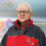 Betty Ann Daury, Snowshoe Coach, 2005 Special Olympic Games, Nagano, Japan